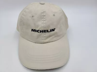 Michelin Tire Company Strapback Adjustable Hat Cap Dad Mom Men Women Beige Black • $7.49