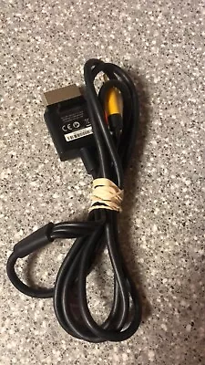 Microsoft Xbox 360 HDTV Composite Audio & Video AV Cable Cord OEM X821376-002 • $6.99