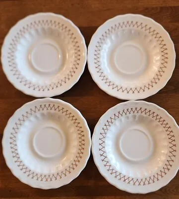 Metlox Poppytrail Fruit Basket Saucers Set Of 4 Vernon Ware California 6 1/8  • $14.99