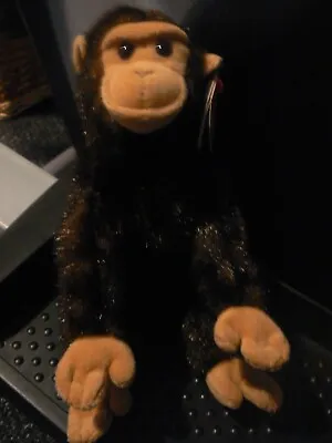 Ty Beanie Babies Weaver Monkey 2005 Date Errors Mint • £8