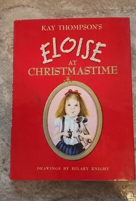 Vtg. Orig - Kay Thompson's Eloise At Christmastime +DJ-1958 First Printing /v.g. • $75