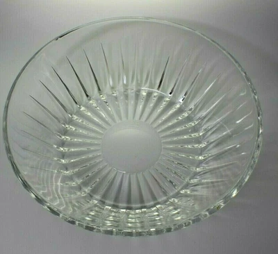 $28.49 • Buy Crystal Glass Balmoral Fruit Salad Bowl Signed Val St Lambert 9  Vintage