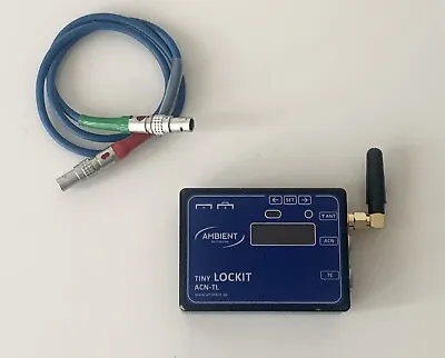 Ambient Acn-TL Tiny Lock It Box W/dual Direction Timecode Cable • $300