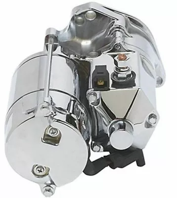 $199.95 • Buy Ultima 1.75kw Top Post Chrome Thunderfire HD Starter 86-06 Softail & Custom Bike