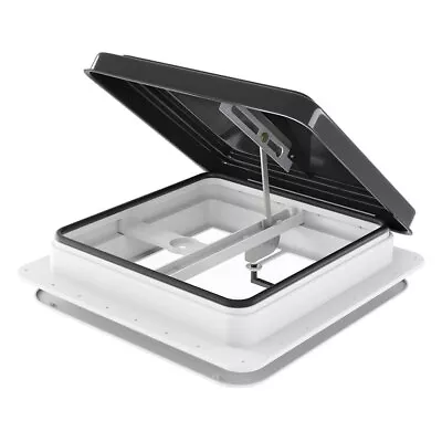 Weisshorn Caravan Roof Vent Hatch RV Skylight Motorhome Camper 350x350mm Black • $67.81