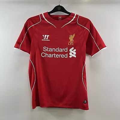 Liverpool Home Football Shirt 2014/15 Adults Small Warrior B863 • £34.99