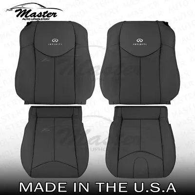 Black Replacement Seat Covers 2009 - 2013 For Infiniti G37 Coupe W/ Perforation • $350.06