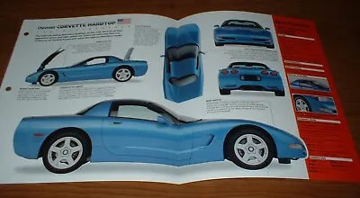 ★★1999 Corvette Hardtop Original Imp Brochure Specs Info C5 99 98 00 01 02 04★★ • $12.99