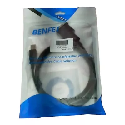 Benfei USB To UGA Adapter Cable B_US_302 Black And Firmware Disk New • $12.89