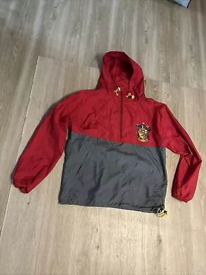 Wizard World Of Harry Potter Universal Studios Windbreaker Jacket Mens Size S • $9.99