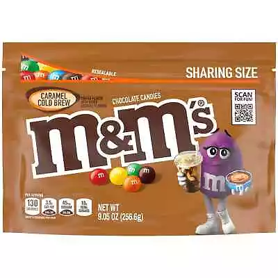 M&m's Chocolate Candy Caramel Cold Brew Sharing Size - 9.05 Oz • $9.99