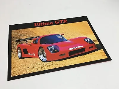 2001 Ultima GTR Information Sheet Brochure • $19.50