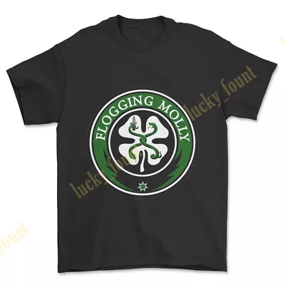 Flogging Molly Band Short Sleeve T-shirt Black TH747836 • $17.99