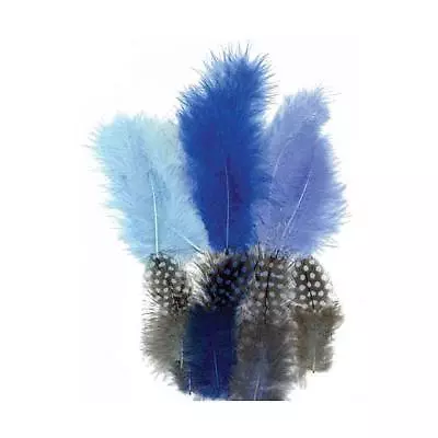 Hobby & Crafting Fun - Marabou & Guinea Fowl Feathers • £1.99