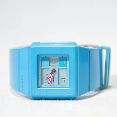 Casio Baby-G 5134 Blue Watch Square Digital Analogue  - Good Condition! • $149.95