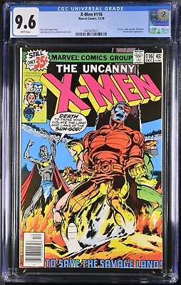 X-Men #116 CGC 9.6 Incredible Looking Book! 1978 Ka-Zar Appearance • $12.50