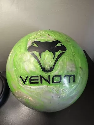 14 Lb Motiv Fatal Venom 2nd Drill Used Bowling Ball • $15