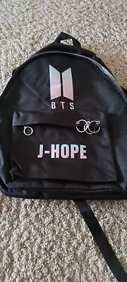 BTS Simple Black School Backpack Book Bag J-Hope • $10