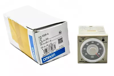 Omron H3CR-A Solid State Timer Plug-In 100-240VAC / 100-125VDC • $29.99