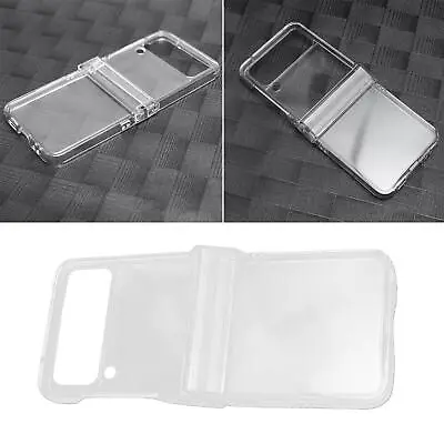 For Samsung Galaxy Z Flip 4 Case With Hinge Protection Transparent Phone Co M3D0 • $5.95