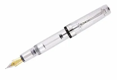 Marlen Riflessi Fountain Pen Transparent Broad Nib New In Box Made In Italy • $159