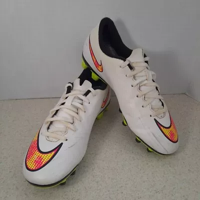 Nike Mercurial Vortex II FG 651647-170 Football Mens Size 7 White Soccer Cleats • $39