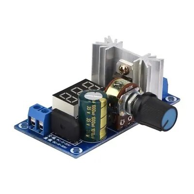 LM317 Adjustable Voltage Regulator Power Supply Board Digital Voltage Display • $9.21