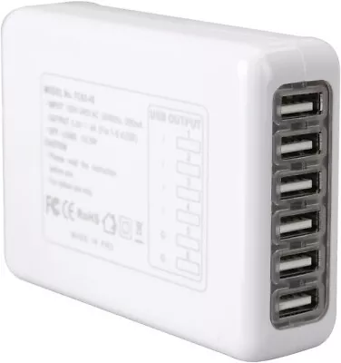 6 Port USB 4A Travel Charger AC Plug AU Power Adaptor TC02 White • $38.88