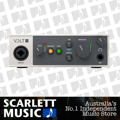$209 • Buy Universal Audio Volt 1 Audio Interface
