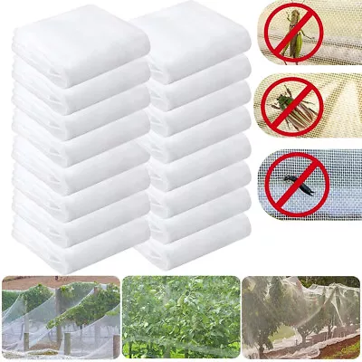 33~150ft Mosquito Garden Bug Insect Netting Barrier Bird Net Plant Protect Mesh • $46.79