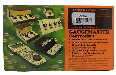 Box Only - Gaugemaster Model Combi Single Track Controller N Oo Etc • $38.40