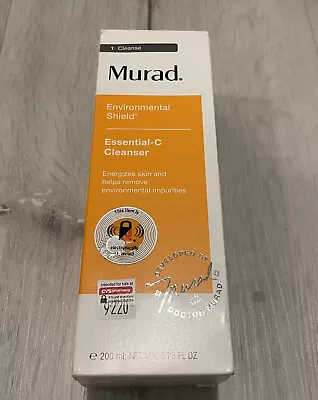 NEW Murad Environmental Shield Essential-C  Cleanser Skin Care 6.75 Oz • $24.99