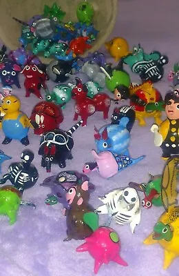 $30 • Buy Lot Of 20 Bobble Heads Hand Painted Turtle Dogs Penguin Ladybugs Cat COCO Disney