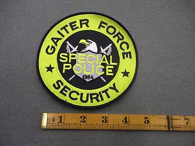 Gaiter Force Security Special Police Patch Eagle • $6.65