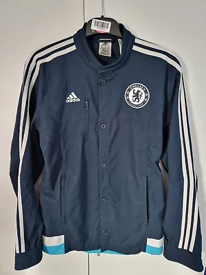 Chelsea Football Longsleeve Jacket Top - Adidas - 2014/15  • £15.99