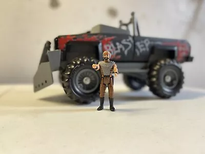 Vintage 1983 TONKA Mad Max BLASTER Steel & Plastic TRUCK W/ GUN & Action Figure • $95