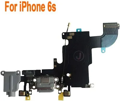 £6 • Buy GREY Charging Block Port Dock Assembly Flex Cable For IPhone 6S 4.7  A1633 A1688