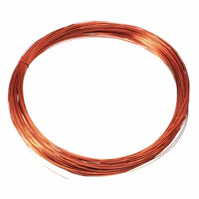 0.23mm Dia Magnet Wire Enameled Copper Wire Winding Coil 66' Length • $9.99