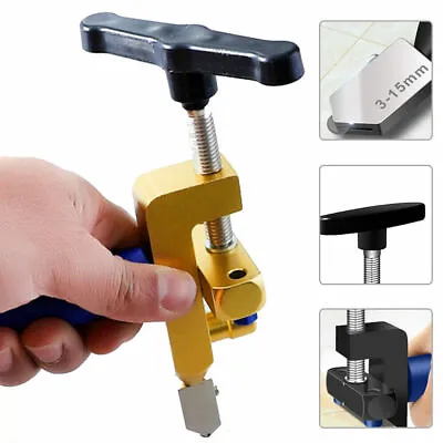 Manual Tile Mirrors Golden Glass Cutter Set Ceramic Tile Opener Glass Tile Cutte • £12.89