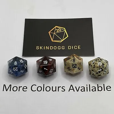 Individual Dice - Precious Gemstone - D20 • £9.99