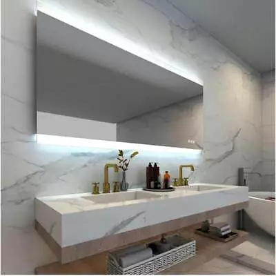 Remer Backlit Bathroom Mirror 1500mm LED Lighting Demister Bluetooth Miro Premiu • $1378