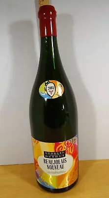 2005 George Duboeuf Beaujolais Nouveau Display Dummy Empty 3L Bottle Man Cave • $74.99