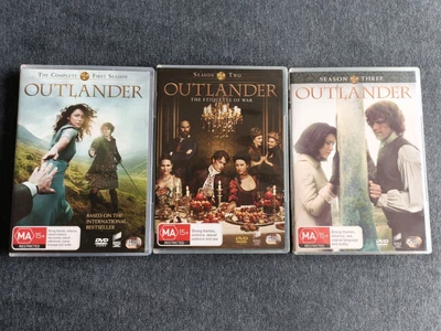 $18 • Buy Outlander Season 1-3 DVD Region 4 VGC *FREE POSTAGE*