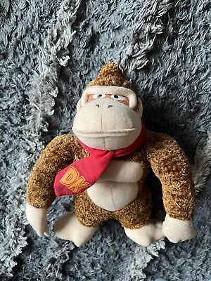 Donkey Kong 8.5  Plush Toy Doll Figure Promo 2001 World Of Nintendo KELLYTOY VTG • $29.99