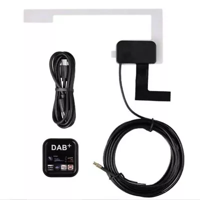 Car Digital DAB+Adapter Tuner Radio Box USB Receiver Antenna For Android Stereo • £35.89