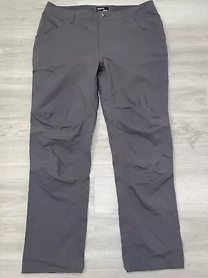 Marmot Mens Hiking Outdoors Pants Gray Nylon Elastane Size 36x31 • $30