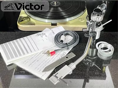 Victor UA-7082 Lone Tonearm W/Shell Cable Lifter Oil Refilled Excellent Japan • $770