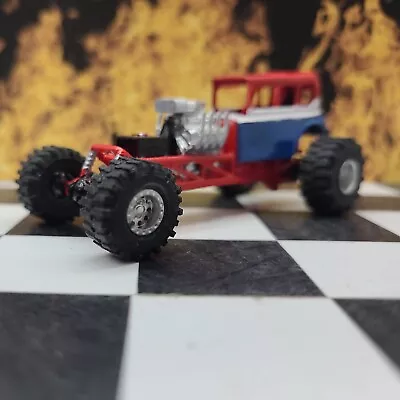 Custom Made PRO MUD RACER RAIL BOGGER  1:64 SCALE TIRES RACING DRAG Crown Vic • $135