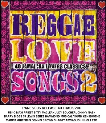 £4.75 • Buy Reggae 40 Greatest Hits 2CD Maxi UB40 Bitty Shabba CJ Holt Toots Nash Penn Aswad