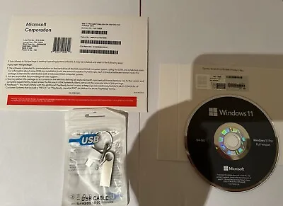 W/11 Pro DVD Sealed With Key And 16GB USB 22H2 Update-Express Post! • $69.95